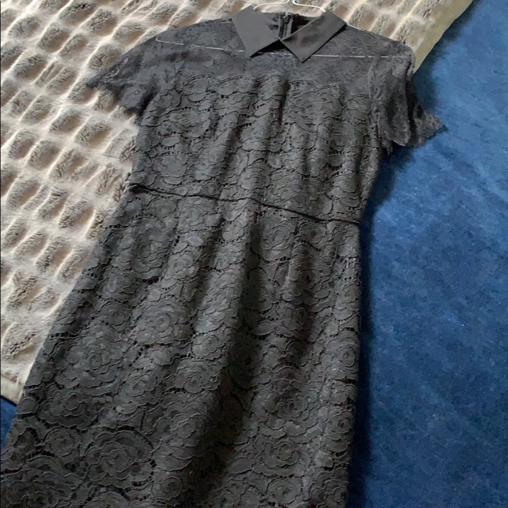 Lace black dress